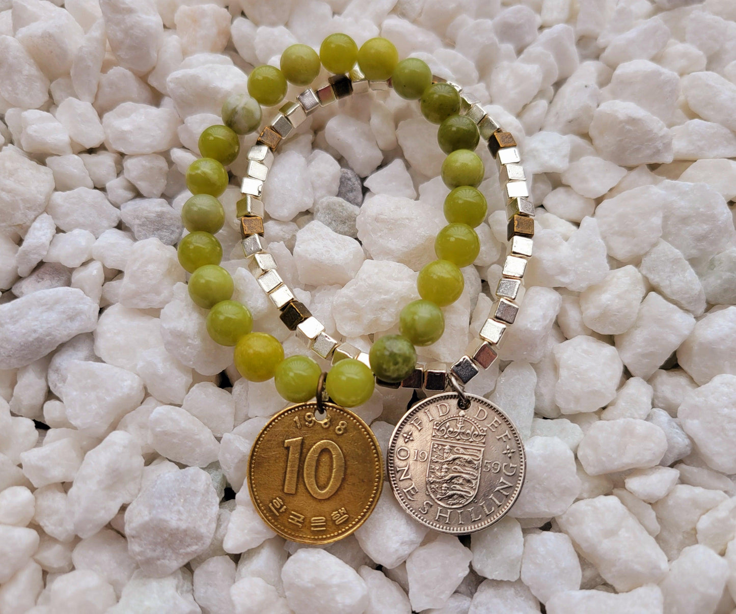 Jade Bead Bracelet - Shop World Links