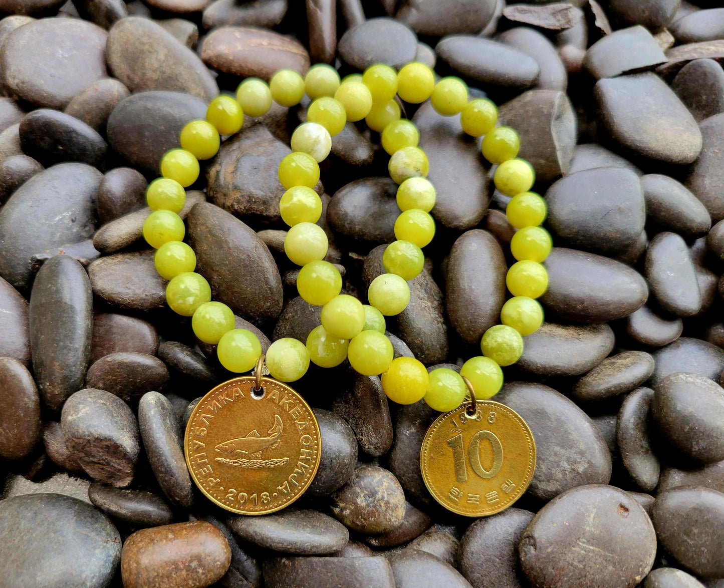 Jade Bead Bracelet - Shop World Links