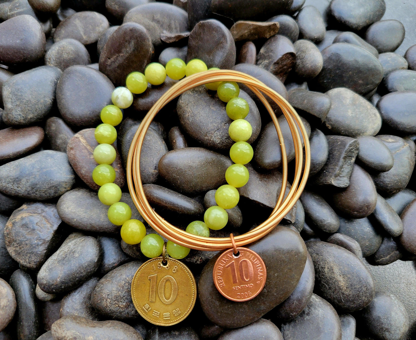 Jade Bead Bracelet - Shop World Links