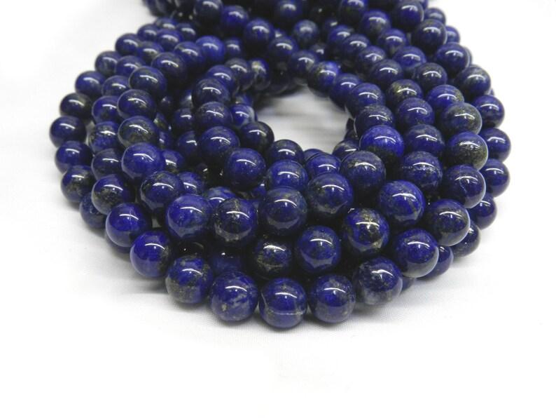 Lapis Lazuli Bead Bracelet - Shop World Links