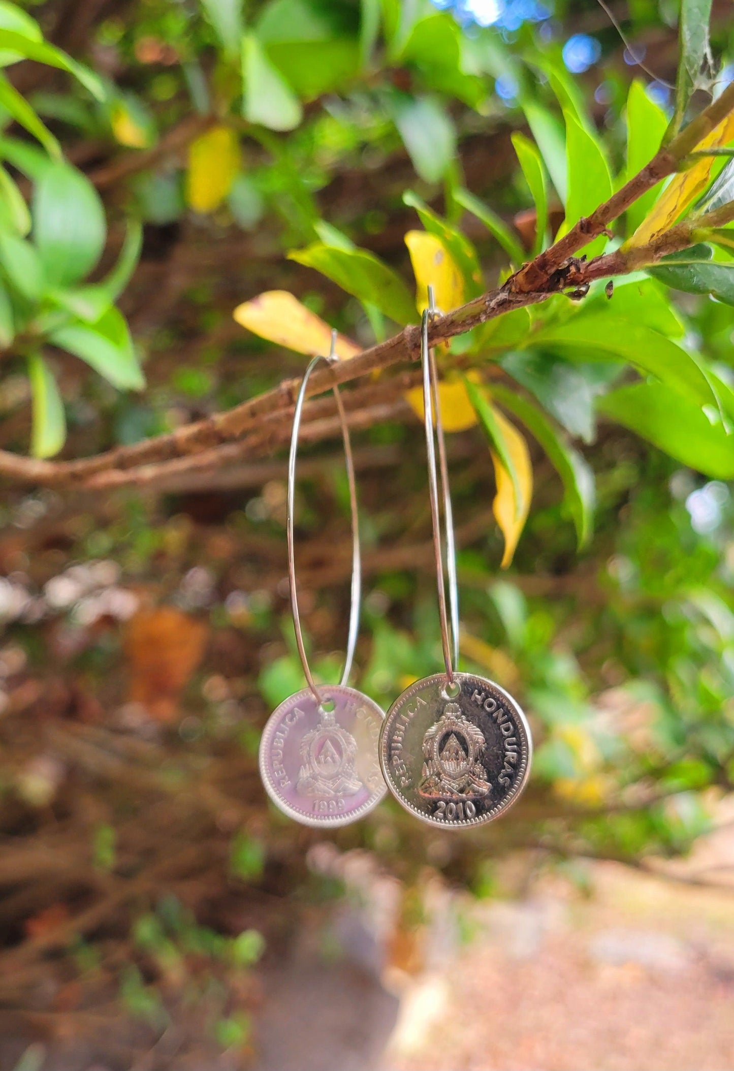 Hoop Earrings - Silver - Shop World Links