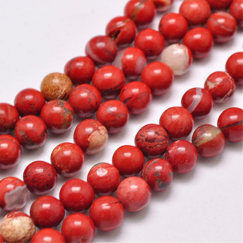 Red Jasper Bead Bracelet - Shop World Links