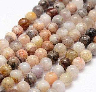 Light Agate Bead Bracelet - Shop World Links